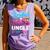 Baseball Or Bows Uncle Loves You Gender Reveal Comfort Colors Tank Top Lagoon