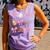 Baseball Coquette Bow Baseball Mama Baseball Mom Premium Comfort Colors Tank Top Lagoon