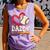 Baseball Daddy Baseball Heart Family Matching Comfort Colors Tank Top Lagoon