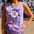 Baseball Drip 8th 8 Year Old Birthday Boys Pitcher Player Comfort Colors Tank Top Lagoon