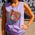 Baseball Drip Ice Cream Sprinkles Baseball Glove For Boys Comfort Colors Tank Top Lagoon