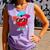 Baseball Drip Ice Cream Valentines Day Baseball Sport Boys Comfort Colors Tank Top Lagoon
