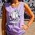 Baseball Drip Icecream Apparel Youth Boy Easter Comfort Colors Tank Top Lagoon
