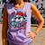 Baseball Drip Icecream Heart Valentine Day Boys Kids Red Comfort Colors Tank Top Lagoon
