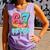 Baseball Drip Number 67 Player Trendy 6 7 Meme Comfort Colors Tank Top Lagoon