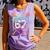 Baseball Ice Cream Drip 67 Player Dabbing Six Seven Boys Comfort Colors Tank Top Lagoon
