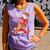 Baseball Ice Cream Drip Youth Strawberry Baseball Red Comfort Colors Tank Top Lagoon