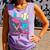 Baseball Love Drip Ice Cream Colorful Baseball Comfort Colors Tank Top Lagoon