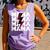 Baseball Mama Baseball Mom Comfort Colors Tank Top Lagoon