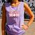 Baseball Mom 1 Number 1 Jersey Team Numbered Jersey Comfort Colors Tank Top Lagoon