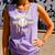 BASEBALL MOM Fun RETRO LOOK Premium Comfort Colors Tank Top Lagoon