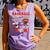 Baseball Mom Heart Baseball Mama Mother's Day Comfort Colors Tank Top Lagoon