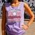 Baseball Mom I'm Not Yelling Support Cheerleading Comfort Colors Tank Top Lagoon