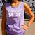 Baseball Mom Mother`s Day Comfort Colors Tank Top Lagoon Baseball Mom Mother`s Day Comfort Colors Tank Top Lagoon