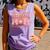 Baseball Mom Baseball Player Mama Women Groovy Comfort Colors Tank Top Lagoon