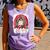 Baseball Mom Rainbow Boho Mommy Comfort Colors Tank Top Lagoon Baseball Mom Rainbow Boho Mommy Comfort Colors Tank Top Lagoon