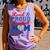 Baseball Mom Tee Loud & Proud Baseball Mom Comfort Colors Tank Top Lagoon