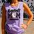 Baseball Mom Varsity Baseball Mama Cute Mother's Day Comfort Colors Tank Top Lagoon