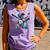 Baseball Skeleton Ice Cream Drip Baseball Boys Youth Comfort Colors Tank Top Lagoon