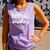 Baseball Vibes Baseball Mom Life Women Baseball Vibes Comfort Colors Tank Top Lagoon