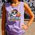 Bleacher Creature Baseball Fan Supporter Game Day Ball Comfort Colors Tank Top Lagoon