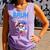 Bruh I'm 7 Baseball Ice Cream Drip It's My 7th Birthday Comfort Colors Tank Top Lagoon
