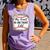 Cute Baseball Mom My Heart On That Field Sister Girl Toddler Comfort Colors Tank Top Lagoon
