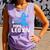Da Pope Leo XIV Baseball Comfort Colors Tank Top Lagoon Da Pope Leo XIV Baseball Comfort Colors Tank Top Lagoon