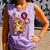 Dabbing Cool Cat Baseball 5th Birthday Comfort Colors Tank Top Lagoon