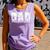 Dad Baseball The Man The Myth The Legend Daddy Father's Day Comfort Colors Tank Top Lagoon