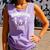 Football Referee Tee Touchdown Baseball Homerun Comfort Colors Tank Top Lagoon