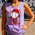 Game Day Baseball Drip Valentine Hearts Sport Lover Comfort Colors Tank Top Lagoon
