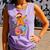 Gingerbread Six Seven 67 Ice Cream Drip Baseball Comfort Colors Tank Top Lagoon