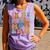 Groovy In My Baseball Mom Era Softball Game Day Comfort Colors Tank Top Lagoon