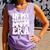 Groovy Retro In My Baseball Mom Era Comfort Colors Tank Top Lagoon
