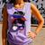 Haitian Baseball Mom Haiti Flag Baseball Girl Comfort Colors Tank Top Lagoon