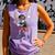 Halloween Skeleton Playing Baseball 67 Six Seven Meme Comfort Colors Tank Top Lagoon