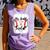 My Heart Is On That Field Baseball Mom Momm Comfort Colors Tank Top Lagoon