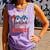 I Hit 100 Days Of School Baseball Kids Boy Teacher 100th Day Comfort Colors Tank Top Lagoon