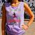 Ho Ho Homerun Xmas Sports Player Baseball Ugly Christmas Comfort Colors Tank Top Lagoon