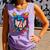 HUGvyn 7th Birthday Baseball Ice Cream Drip Number 7 Kid Boy Comfort Colors Tank Top Lagoon