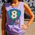 Ice Cream Baseball Glove 8th Birthday Edition Comfort Colors Tank Top Lagoon Ice Cream Baseball Glove 8th Birthday Edition Comfort Colors Tank Top Lagoon