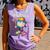 Ice Cream Drip Baseball Bruh Baseball Drip Boy Youth Comfort Colors Tank Top Lagoon