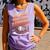 Just A Boy Who Loves Baseball Player Kids Comfort Colors Tank Top Lagoon