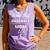 Living That Baseball Mom Life Comfort Colors Tank Top Lagoon