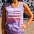 Loud & Proud Baseball Mom Sport Comfort Colors Tank Top Lagoon