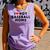 I Love Hot Baseball Moms Red Heart Comfort Colors Tank Top Lagoon