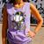 Mardi Gras Ice Cream Drip Baseball Carnival Party Mask Boys Comfort Colors Tank Top Lagoon