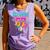 Mason 67 Ice Cream Drip Baseball Ice Cream Drip Comfort Colors Tank Top Lagoon