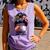Mom Of Ballers Messy Bun Football Mom Baseball Mom Of Both Comfort Colors Tank Top Lagoon